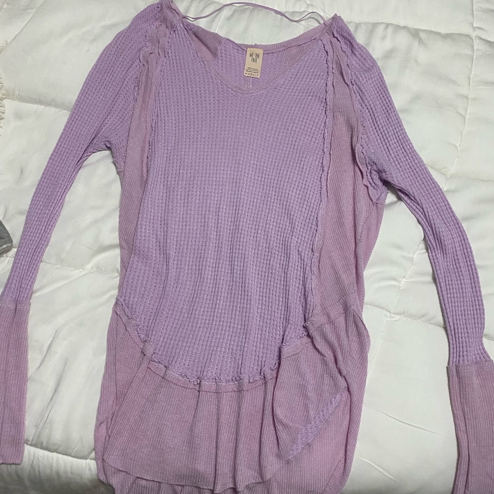 Free people lavender top